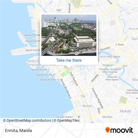 how to go to ermita, manila via lrt